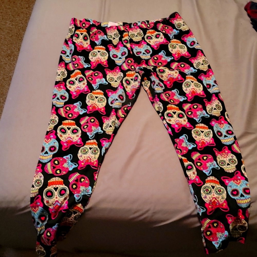Sugar Skull Leggings